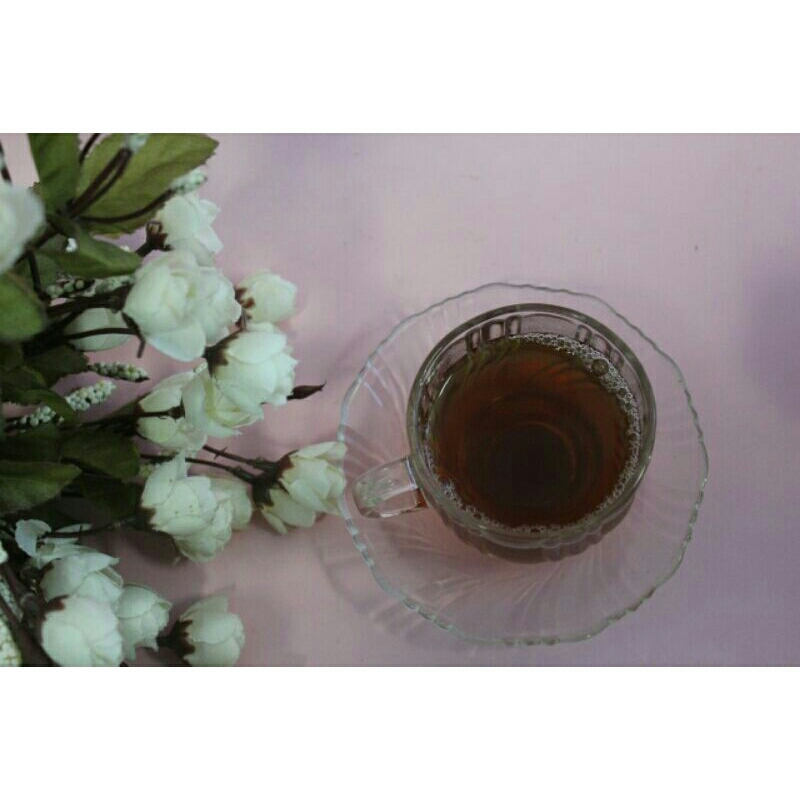 

herbal tradisional daun teh alami