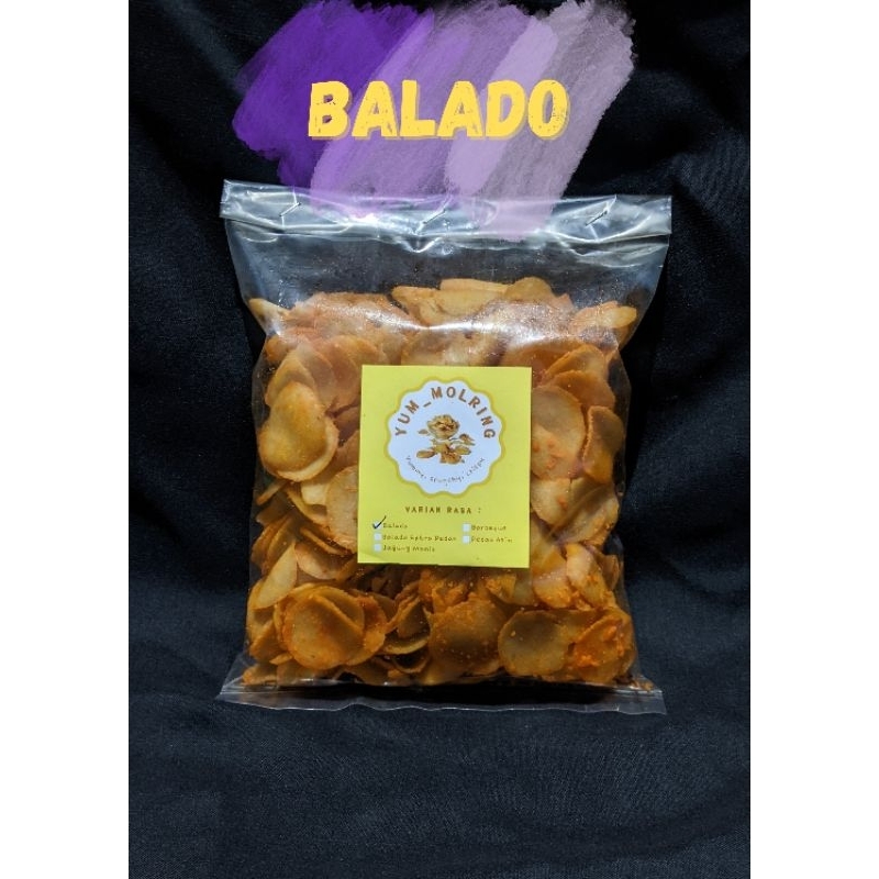 

MOLRING / CIMORING / CIMOL KERING RASA BALADO KEMASAN 250g