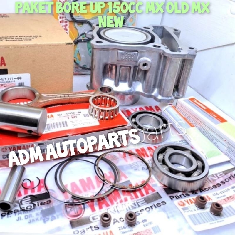 BLOK SEHER 1PA+5OC STANG SEHER. PAKET BORE UP BLOK SEHER MX OLD MX NEW 135cc - MENJADI 150cc - INPOR