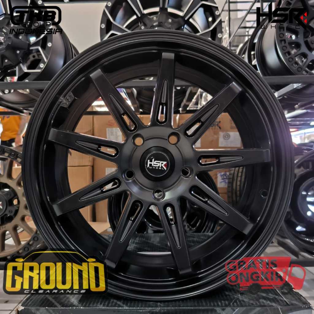 PELEK MOBIL RACING R17 MURAH RUSH, INNOVA, X-OVER, XPANDER, R17 HSR TIKALA HITAM