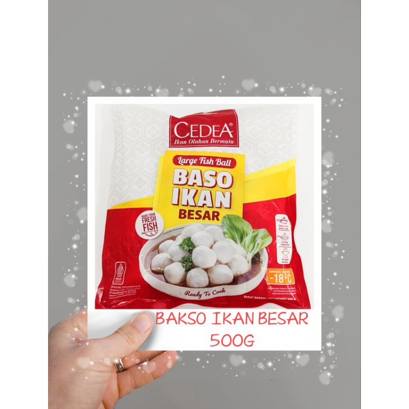 

CEDEA BAKSO IKAN/UDANG/KEPITING/CUMI/SALMON