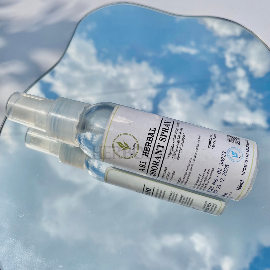 Deodorant Spray Tawas Abi Herbal Non Alkohol