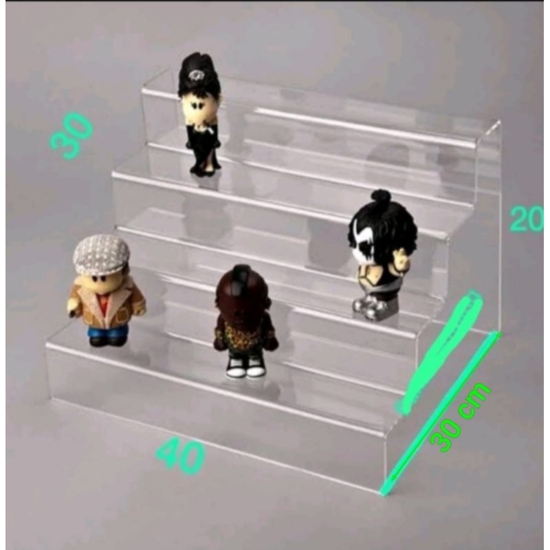 acrylik rak tangga Action figure