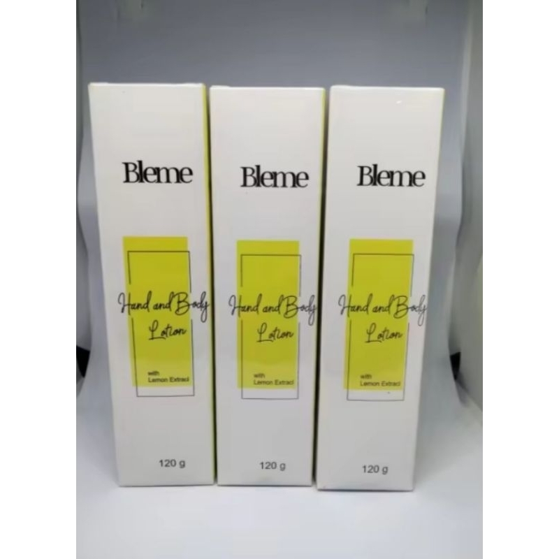 bleme hand and body lotion