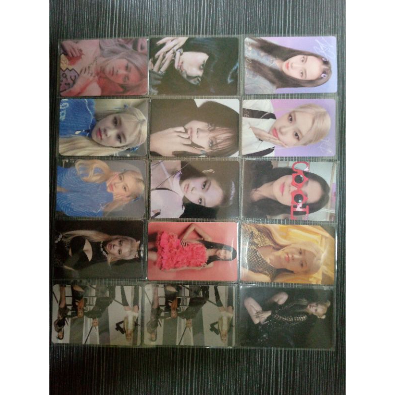 photocard blackpink official