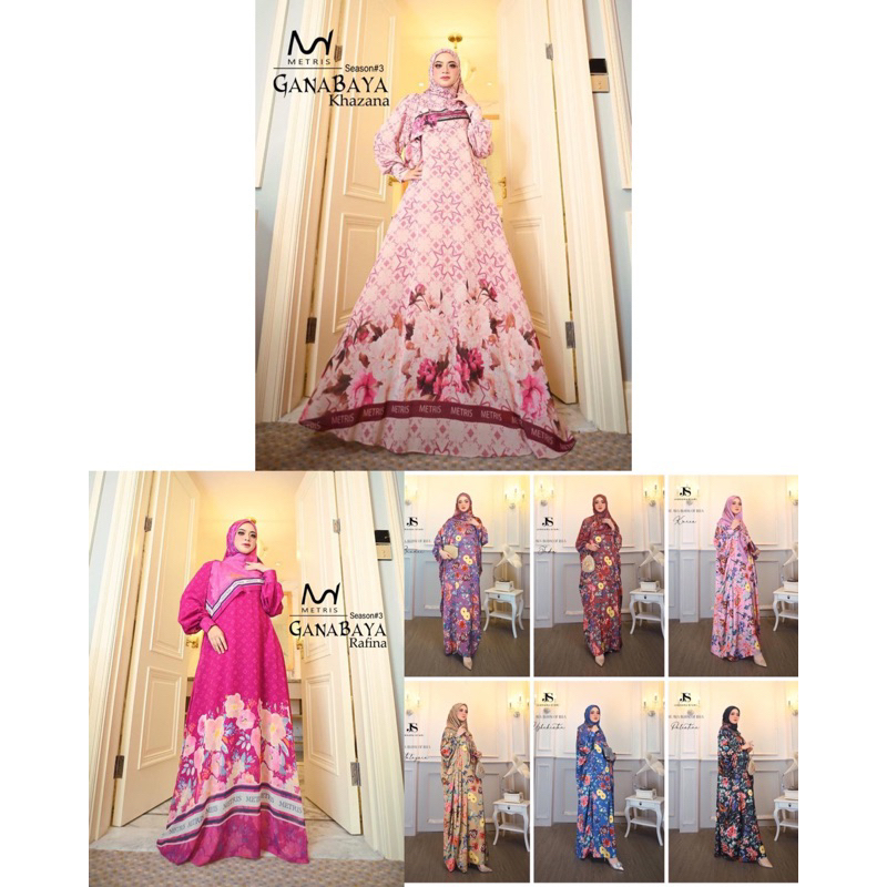 Kaftan The ASIA Bloom of Raya BY JAWHARA SYARI/METRIS