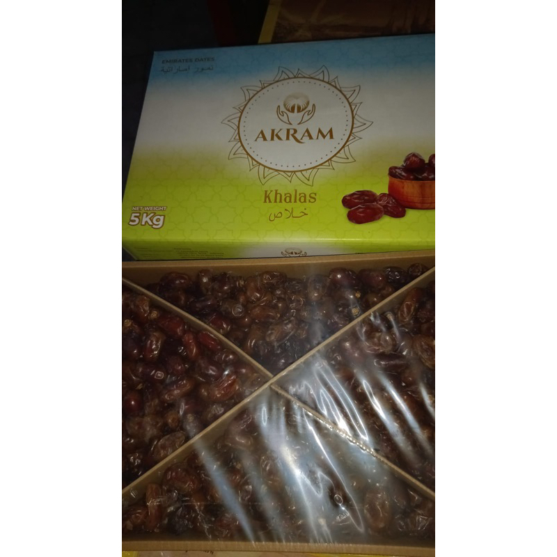 

Kurma Khalas Akram Kemasan 5kg