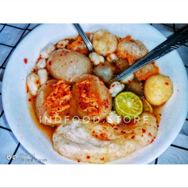 

baso Aci ayam suwir mercon meni baru