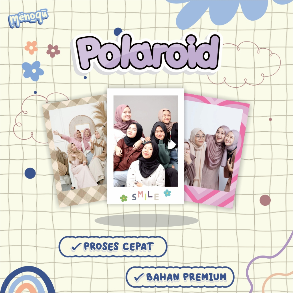POLAROID / POLAROID MOTIF / CETAK FOTO POLAROID / ALBUM FOTO POLAROID / FOTO POLAROID / POLAROID 100
