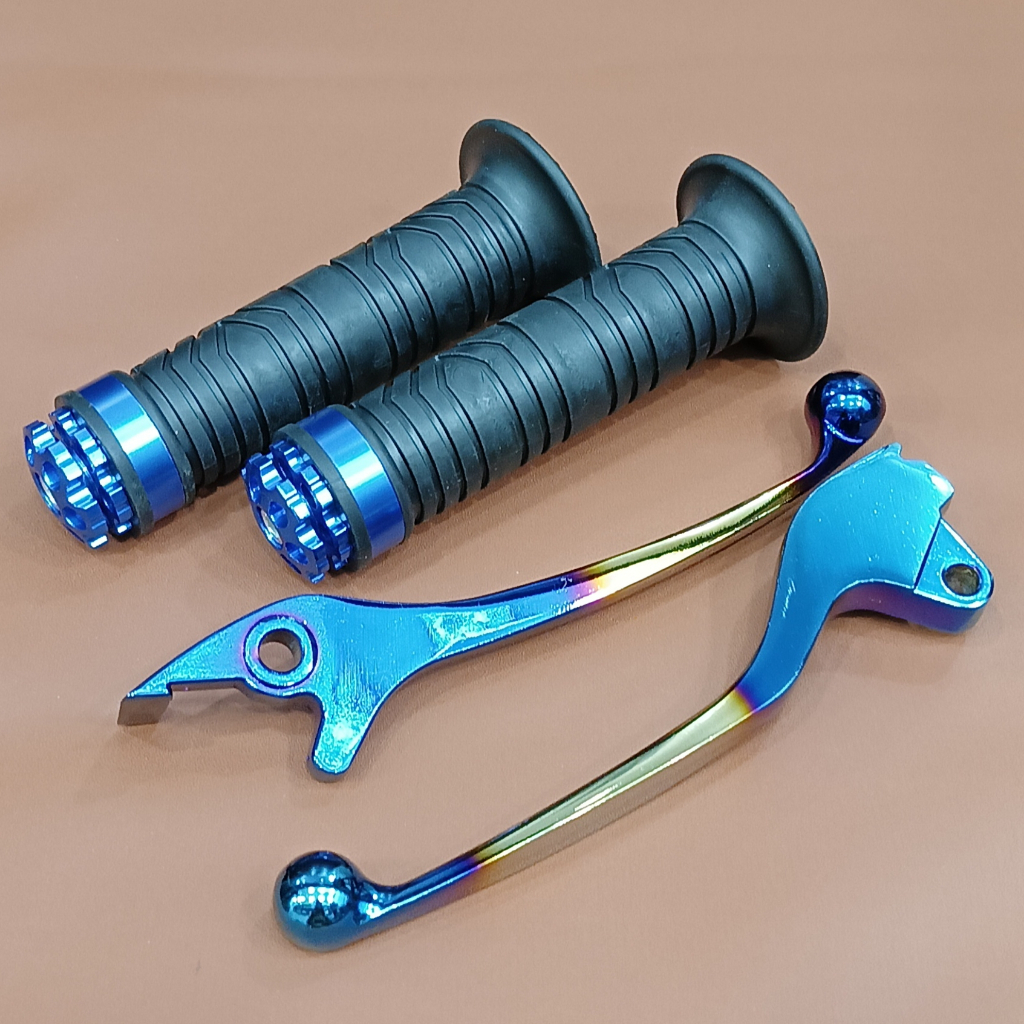 Handle Rem 2 tone Motor Beat karbu / scoopy karbu / vario 110 karbu full cnc - Non Esp harga sepaket