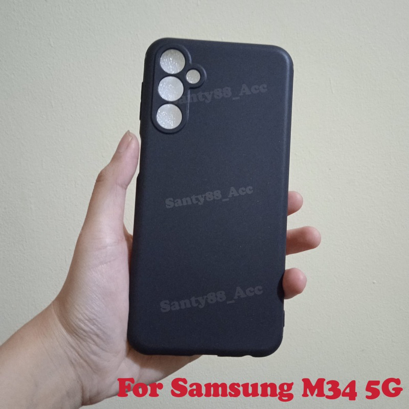 Softcase Samsung Galaxy M34 5G 2023 Matte Slim Original List Macaron Samsung Galaxy M34