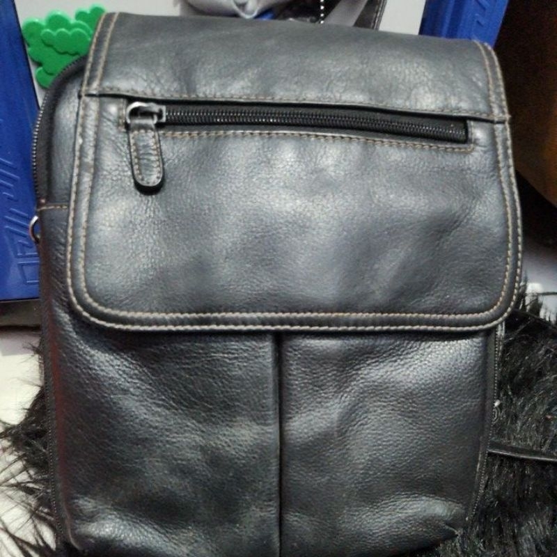 Ransel kulit asli preloved