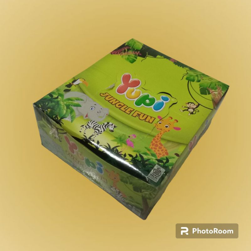 

yupi jungle fun 1box isi 24pcs