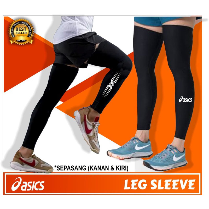 ⭐️⭐️⭐️⭐️⭐️Leg slevee pria wanita Pelindung kaki Deker kaki voli ball
