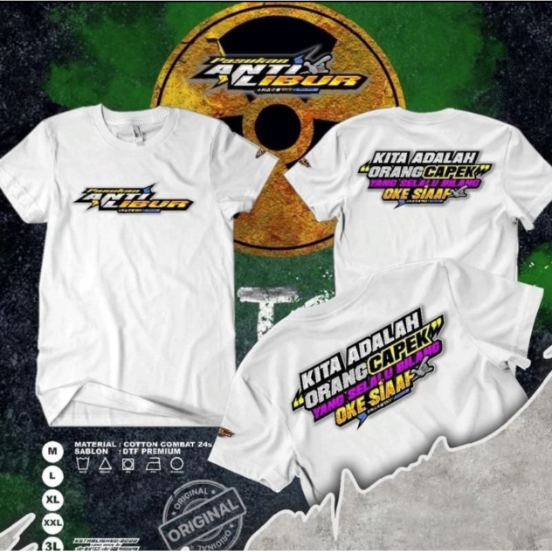 kaos pasukan anti libur