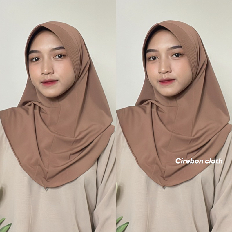 Cirebon Cloth - Bergo Jersey | Jilbab instan | bergo sport | Bergo Wanita | Bergo Sekolah | Bergo Pe