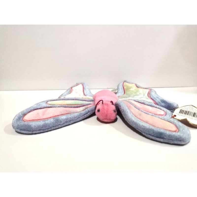 Boneka Ty Beanie Babies 1999 Flitter the Butterfly Plush