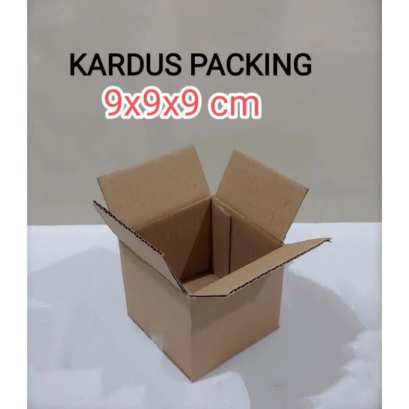 

PROMO BOX uk 9x9x9 cm kardus packaging online