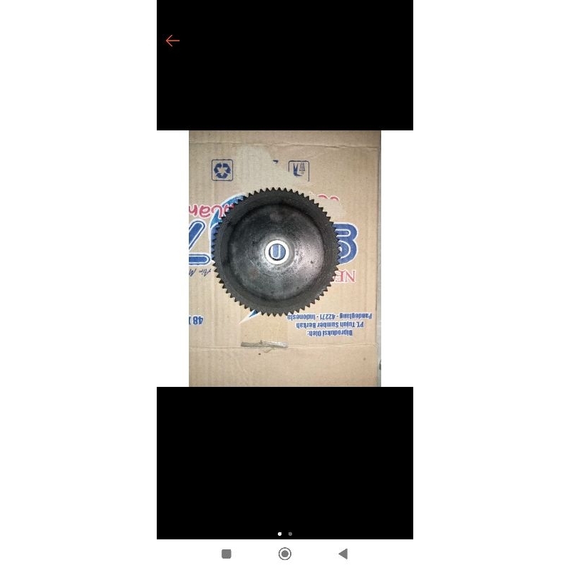 gigi stater gigi besar beat fi beat karbu scoopy stater kasar original copotan