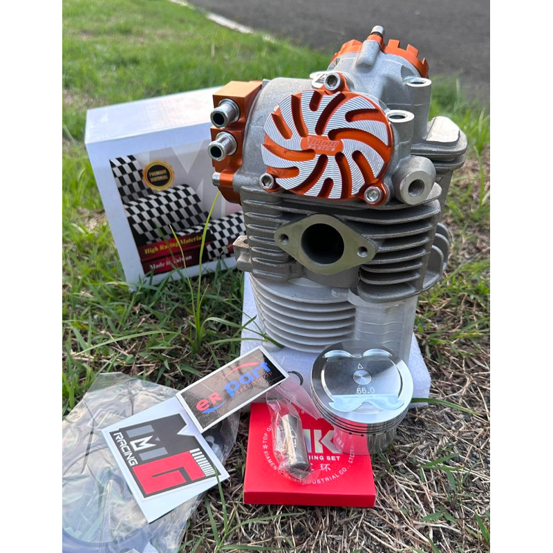 Head Mio 4 klep 23 21 Mg racing blok ceramik 66