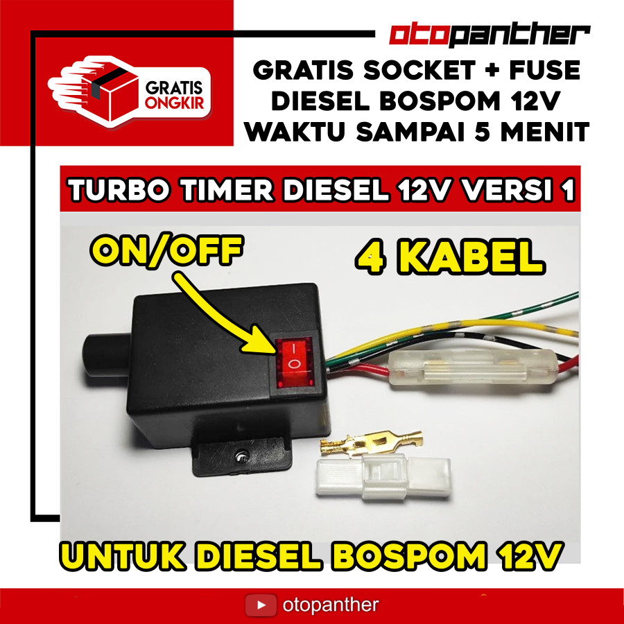 Turbo Timer Isuzu Panther dan Diesel Konvensional Bospom