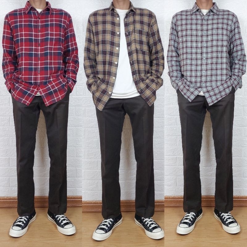 Flannel Second Uniqlo/Marlond/Rogatis
