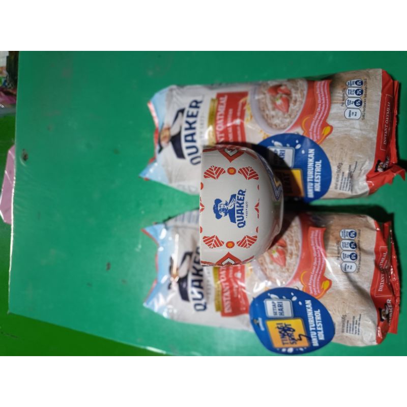 

( FREE MUG ) QUAKER OATMEAL INSTAN PACK 800G