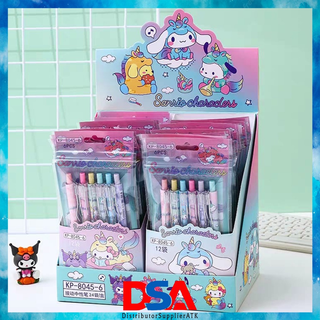 

PULPEN KARAKTER SANRIO UNICRON PAK/PULPEN KARAKTER LUCU/PULPEN SANRIO TERBARU