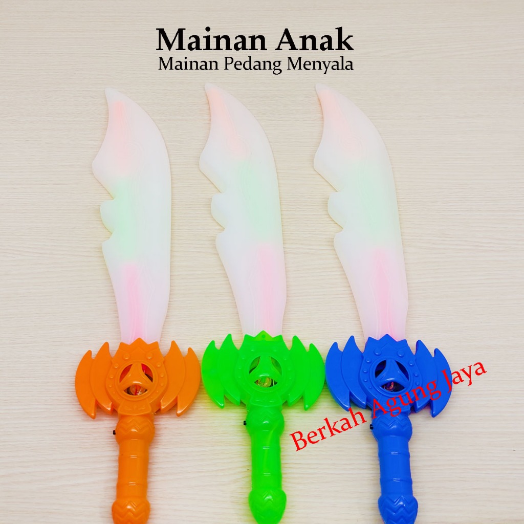 Mainan Anak Pedang Menyala
