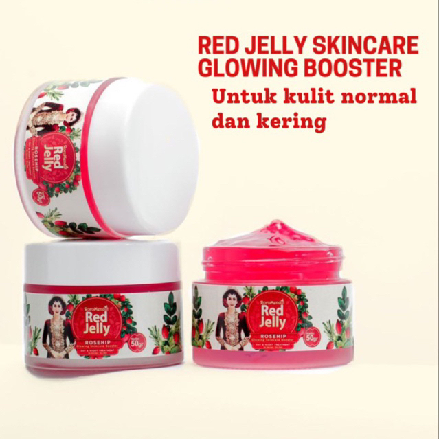 Red Jelly ,Cream Jelly Glowingin Wajah, Cream Jelly Pemutih Wajah
