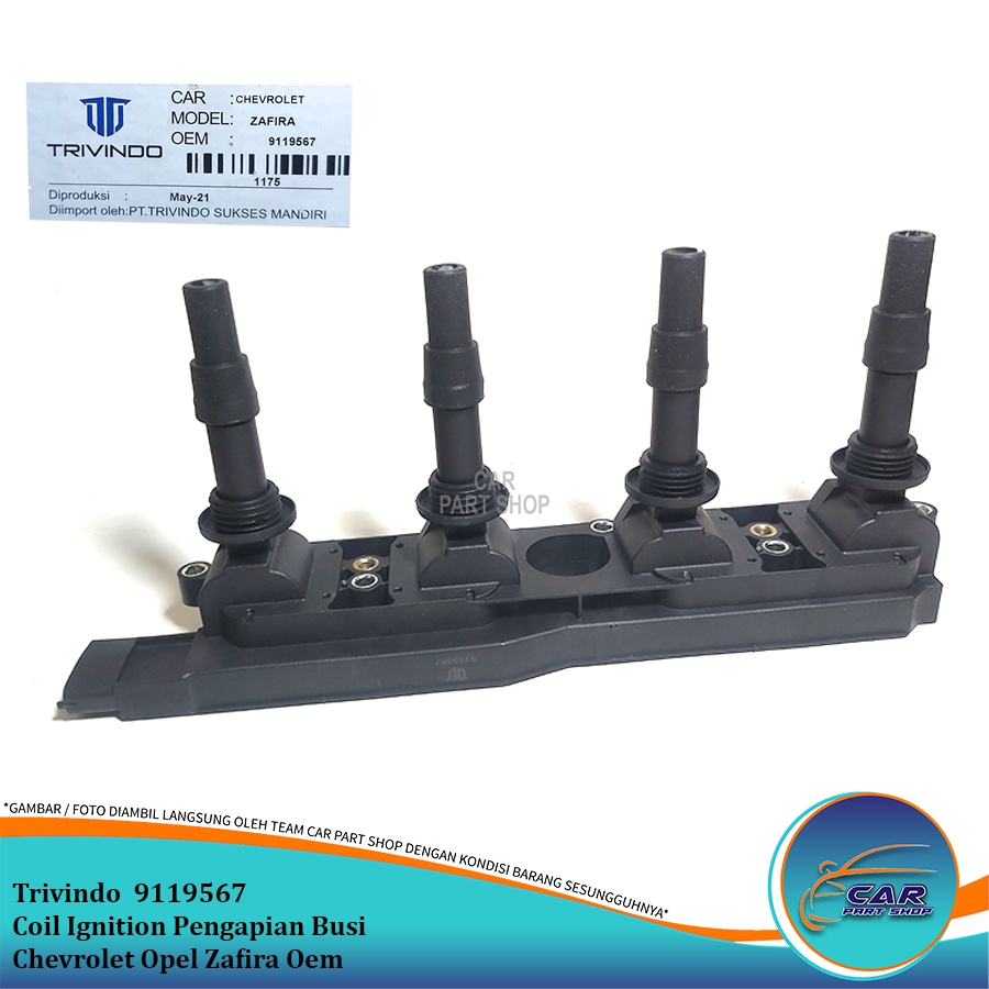 Coil Koil Ignition Pengapian Busi Chevrolet Opel Zafira Oem