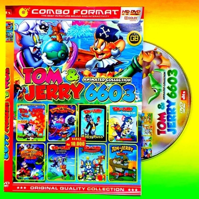KASET DVD ANAK ANAK CARTOON TOM JERRY TERBARU TOM AND JERRY TOM JERI