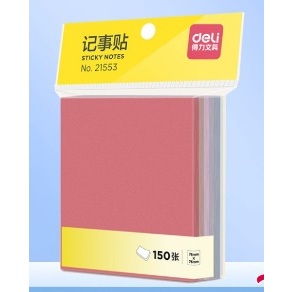 

Deli Sticky Note 3x3 150 lembar 80g 21553 memo tempel