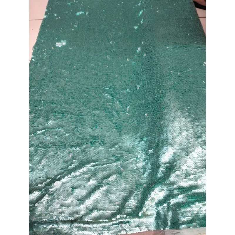 KAIN/BAHAN TILLE SEQUIN/TILLE PAYET BOLAK BALIK