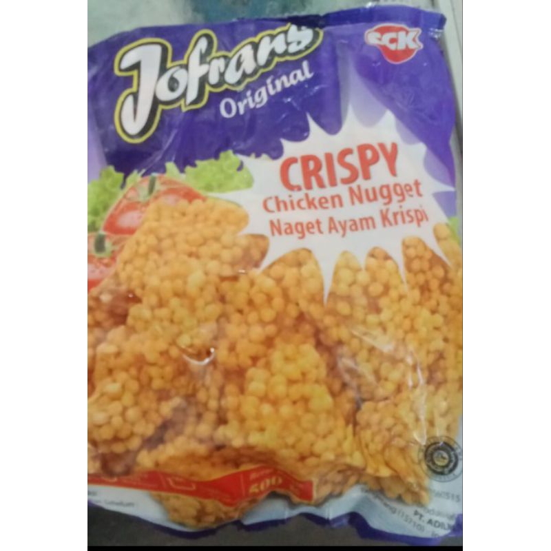 

JOFRANS CRISPY NUGGET 500GR