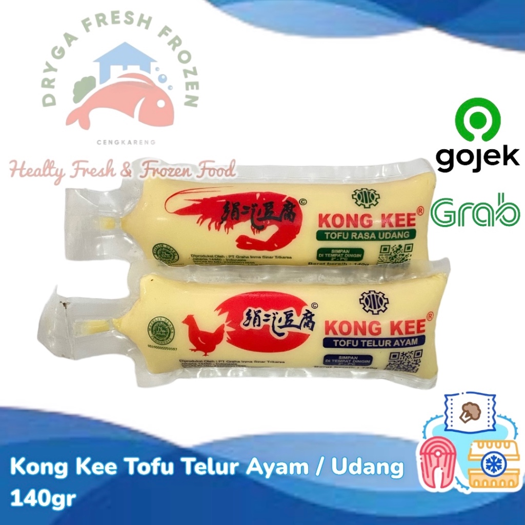 

Kong Kee Tofu Rasa Udang Telur Ayam 140g