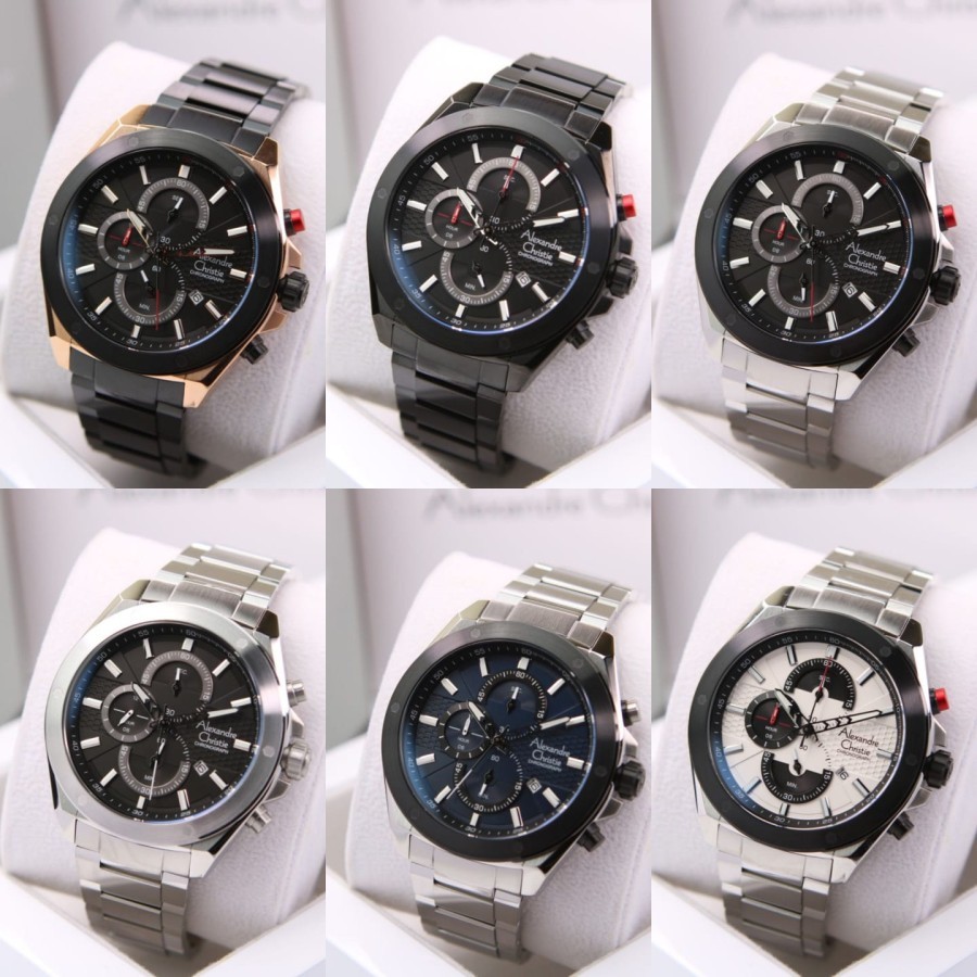 JAM TANGAN PRIA ALEXANDRE CHRISTIE AC 6674 AC6674 MCB ORIGINAL