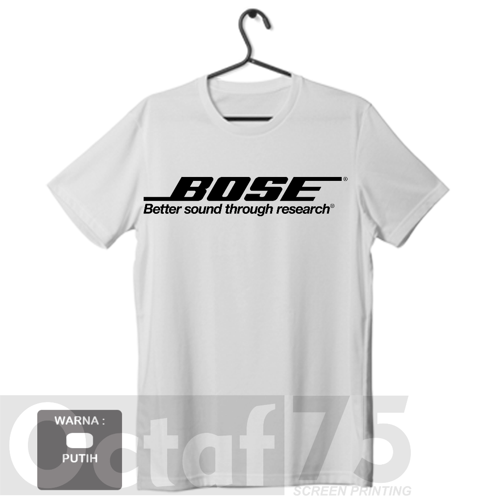 Kaos/Baju BOSE Car AUDIO Sound System