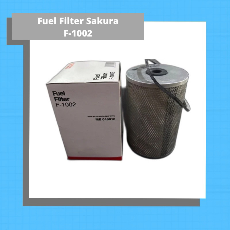 fuel filter solar bawah colt diesel PS 120 F-1002 F 1002 Saku