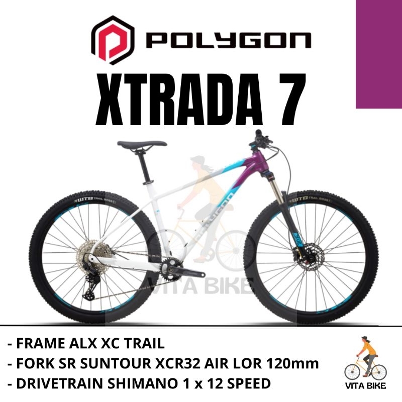Sepeda Gunung MTB Polygon Xtrada 7 27.5 29 2023 NEW