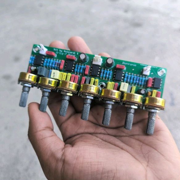 Equalizer 7 band | EQ 7 band | Ekualiser 7 band | Equalizer 7 band | Equalizer rakitan