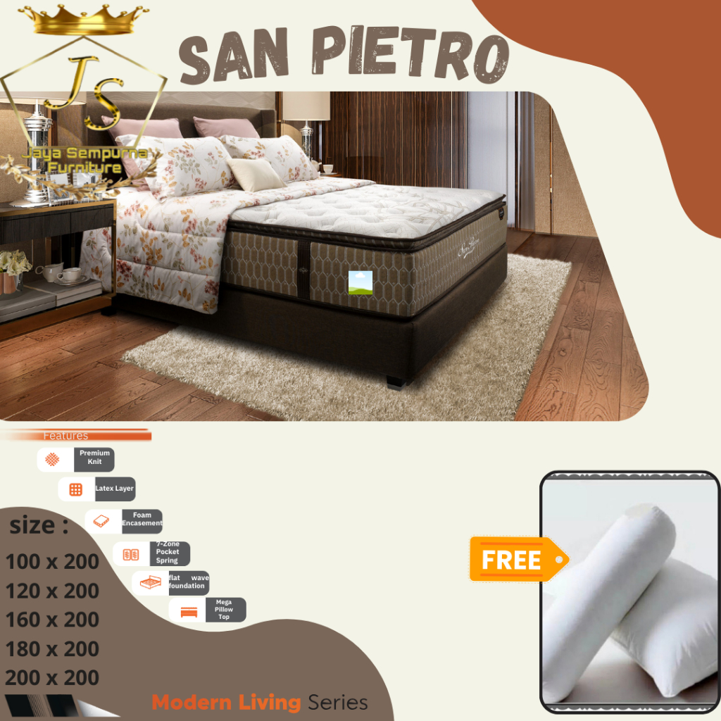 SPRINGBED SAN PIETRO BY FLORENCE