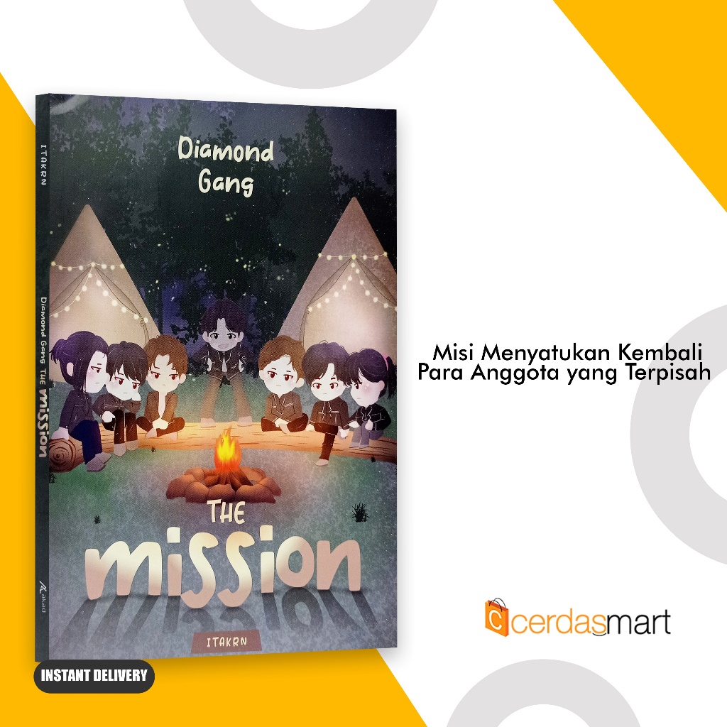 Buku Novel Diamond Gang : The Mission - Akad - Karya Ita Krn
