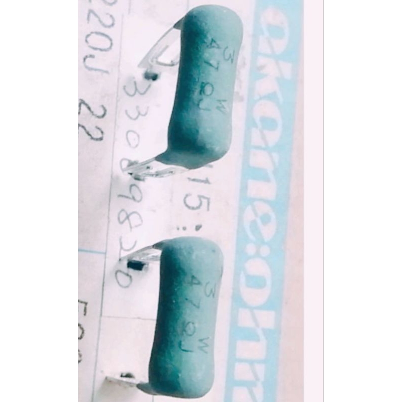 1 BIJI RESISTOR AKANE OHM 47R, 3 WAT