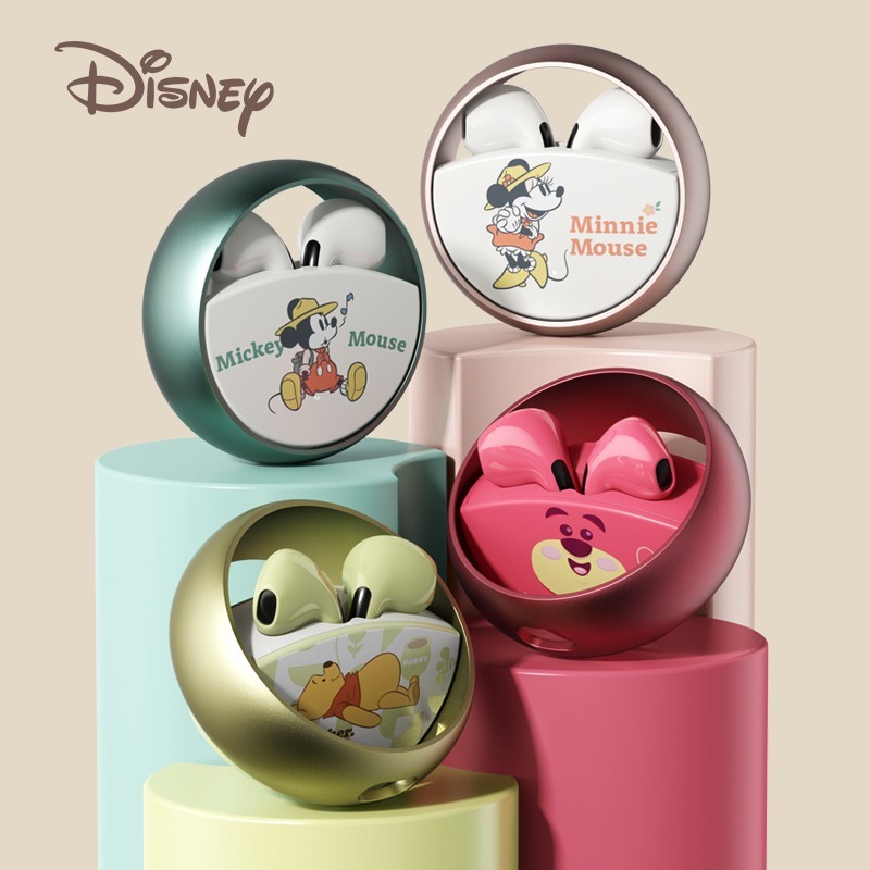 	 Disney QS-13 Wireless Earphone Bluetooth Earphone Waterproof Noise Cancelling HIFI Sound Quality Smart Touch Bluetooth 5.2	