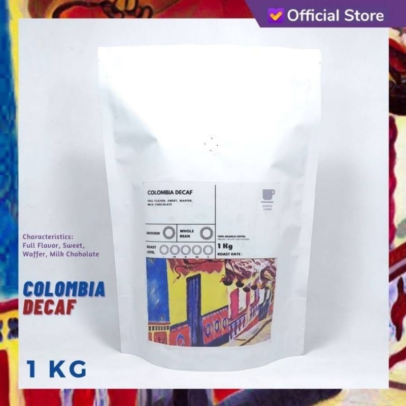 

Kopi Arabika Colombia Decaf | Kopi Impor | Medium Roast |