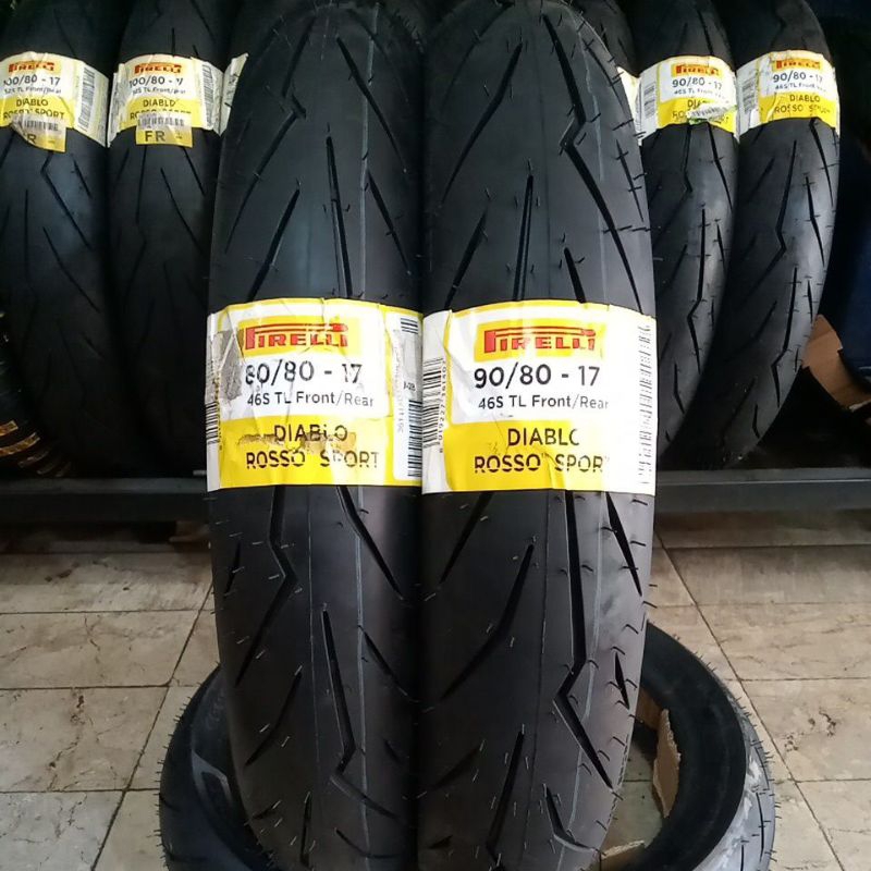ban Pirelli PAKET BAN PIRELLI (DRS) 80/80/17 - 90/80/17