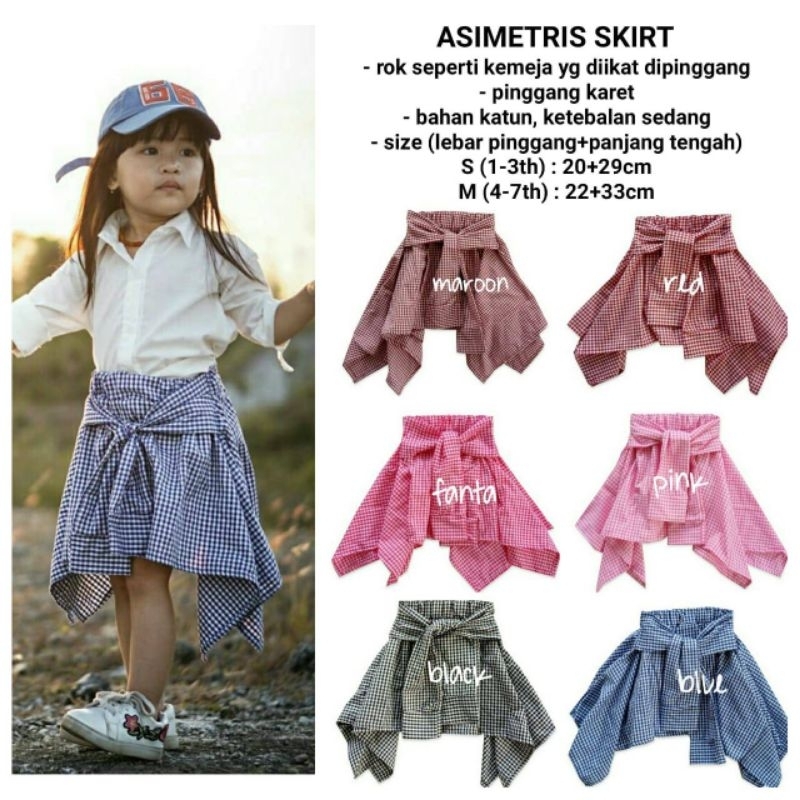 ROK ANAK PEREMPUAN ASIMETRIS