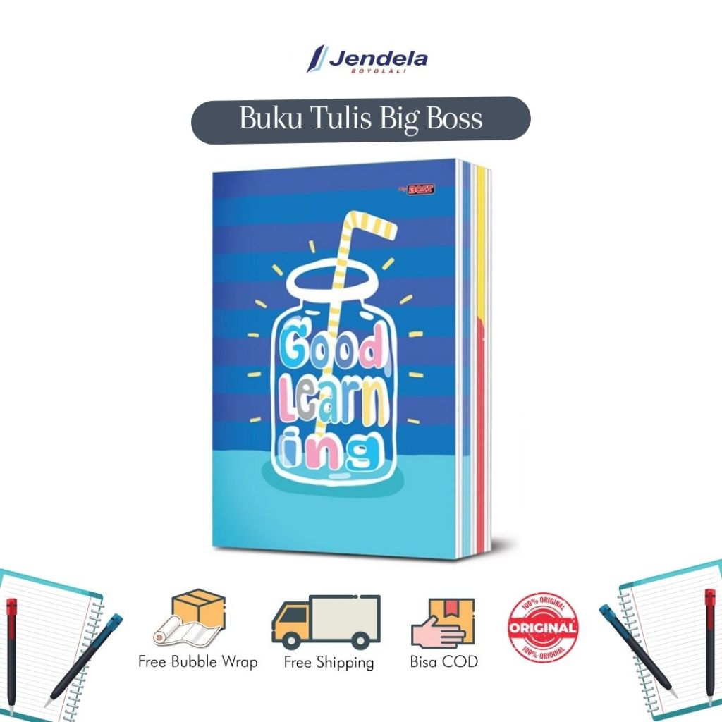 

BUKU TULIS BIG BOSS SIDU 42 MUAT 1 KILO