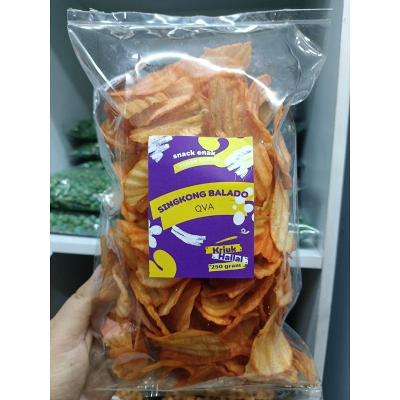 

Kripik Singkong QVA 250g